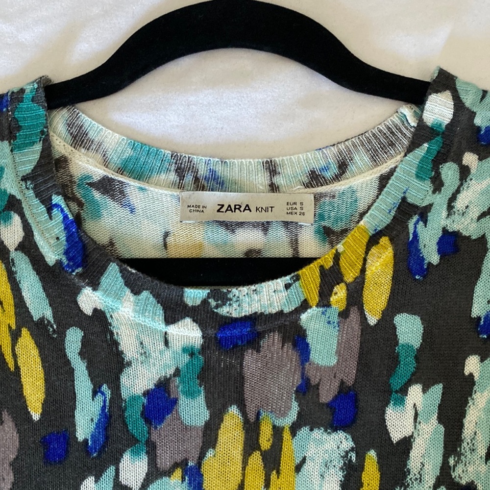 Zara Lightweight knit blouse